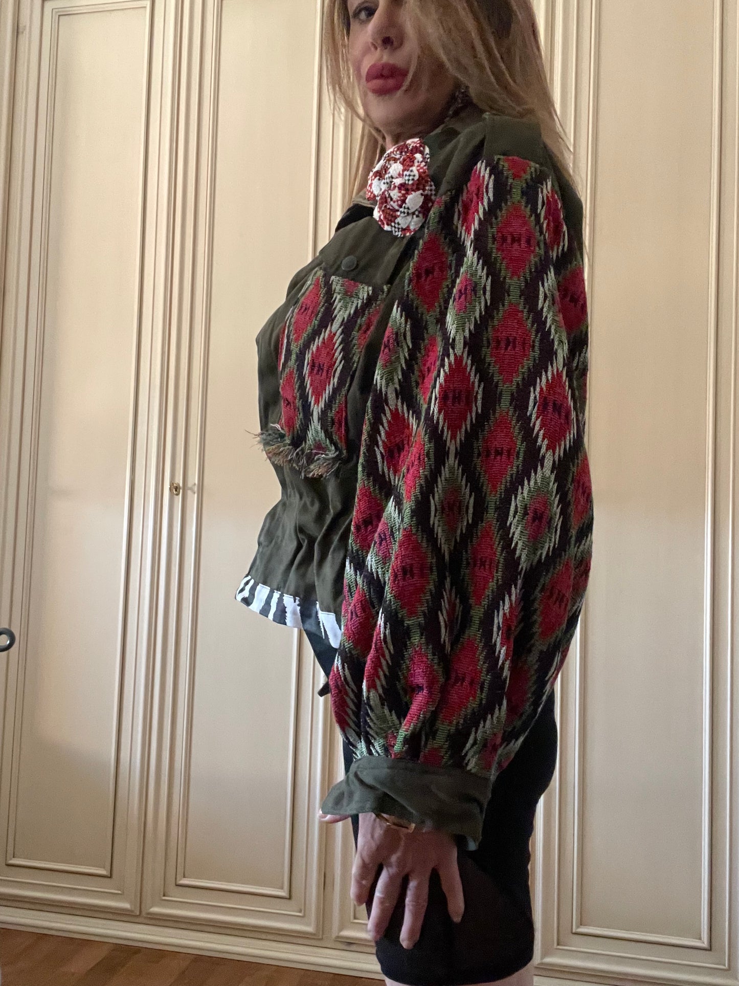 Bomber manica ballon Missoni