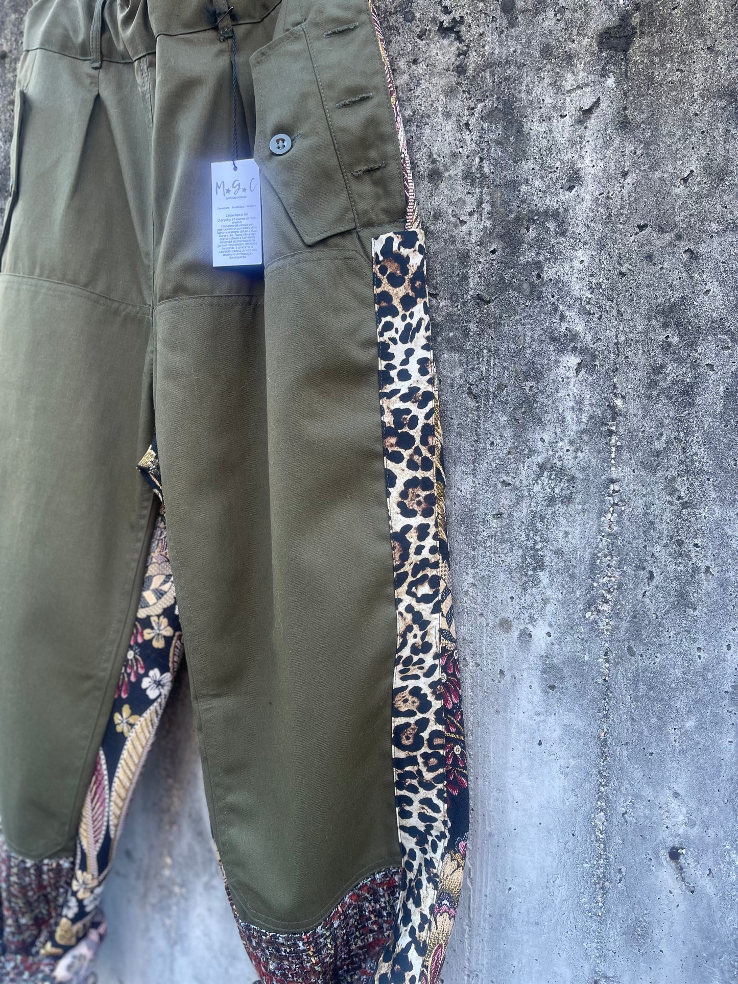Winter flower trousers