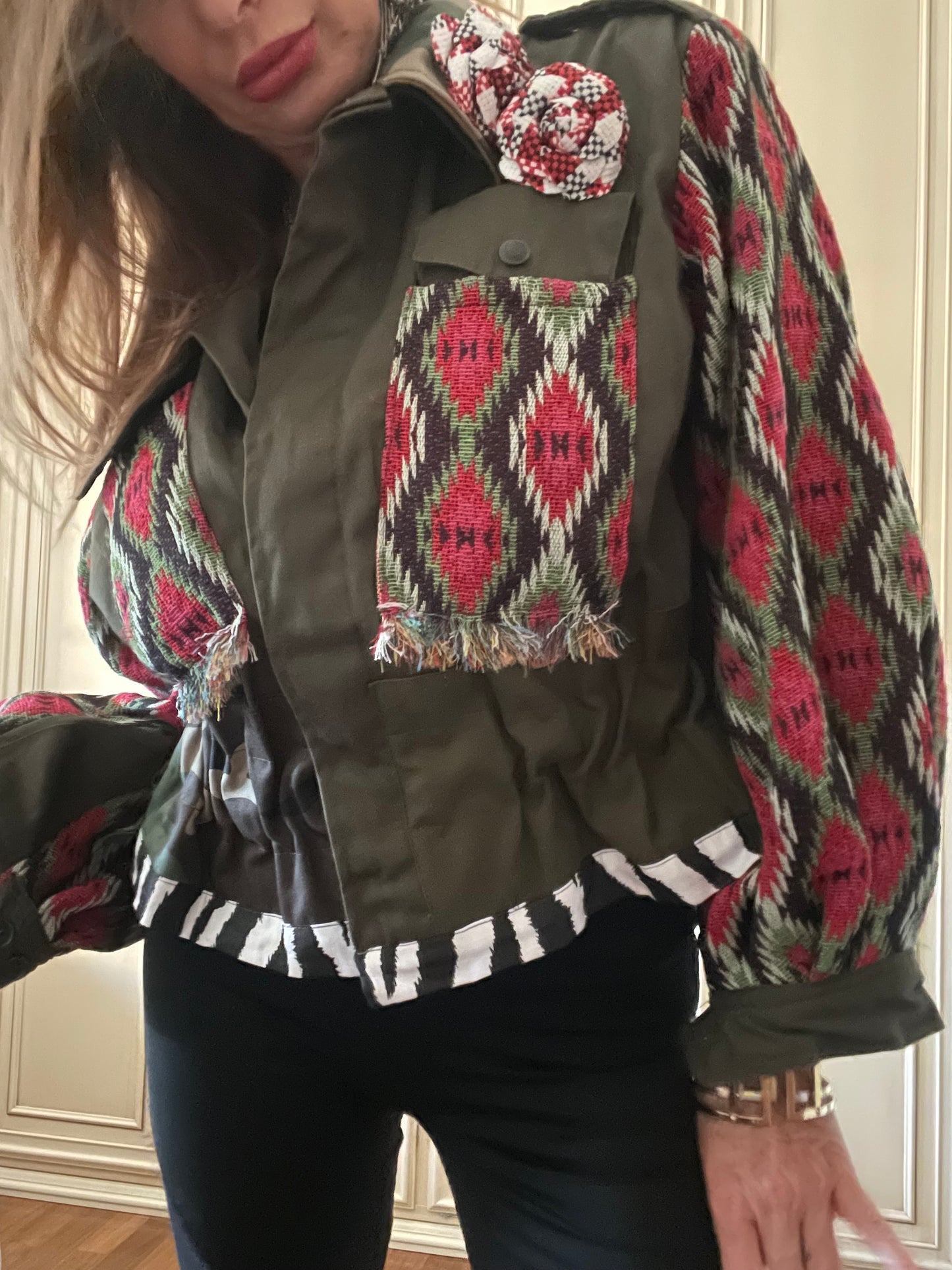 Bomber manica ballon Missoni