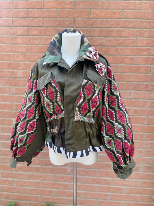 Bomber manica ballon Missoni