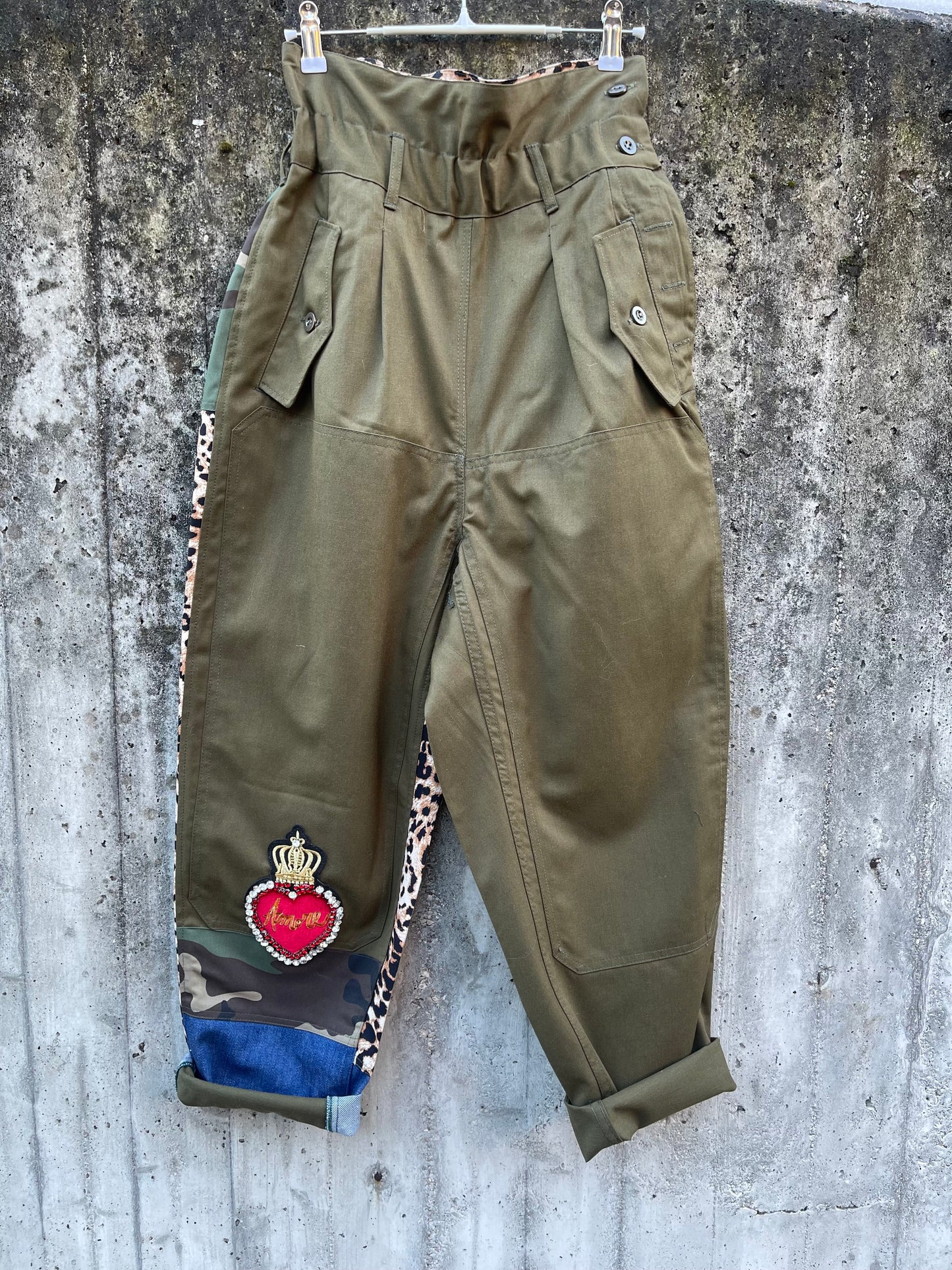 Leopard trousers