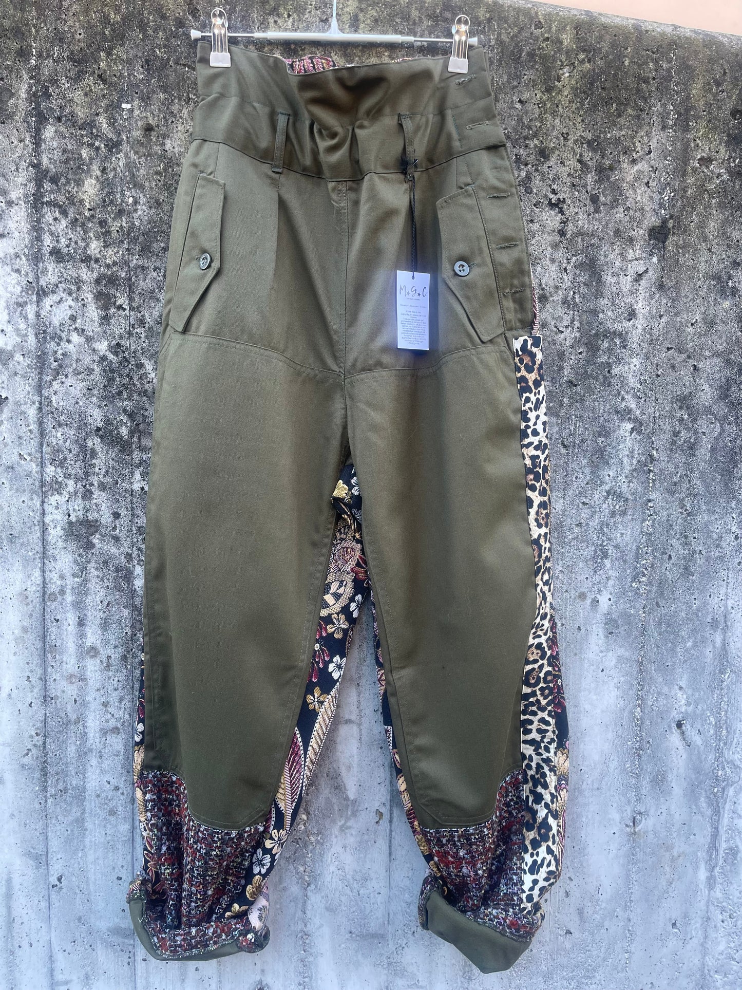 Winter flower trousers