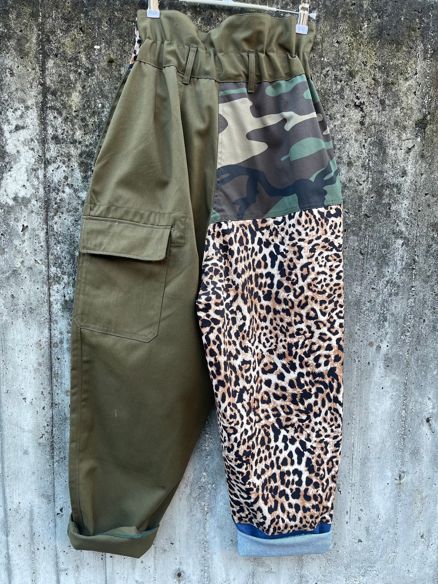 Leopard trousers