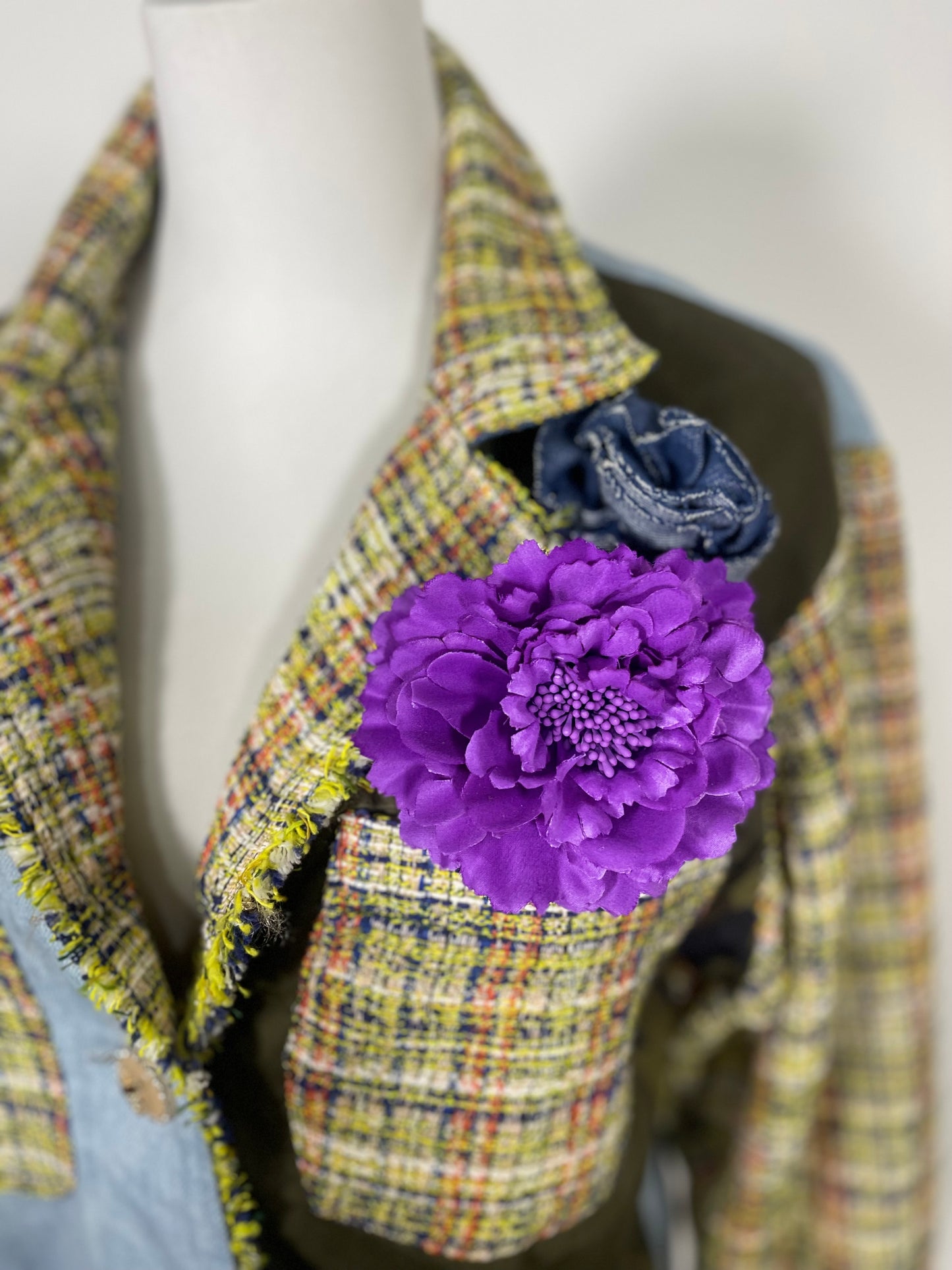 Blazer Cropped Flora