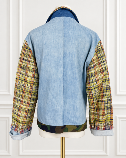Blazer Cropped Flora