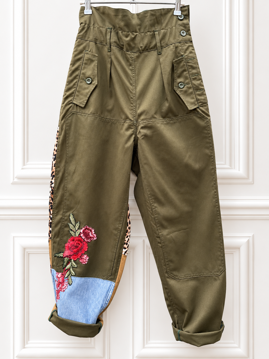 Leopard trousers