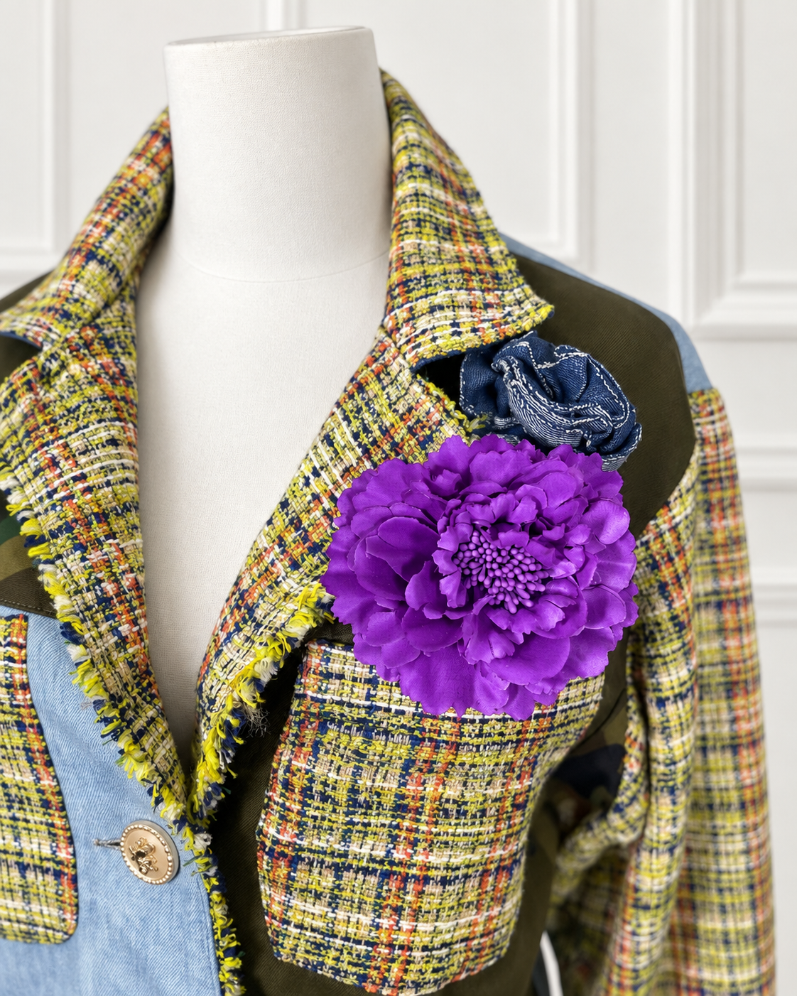Blazer Cropped Flora