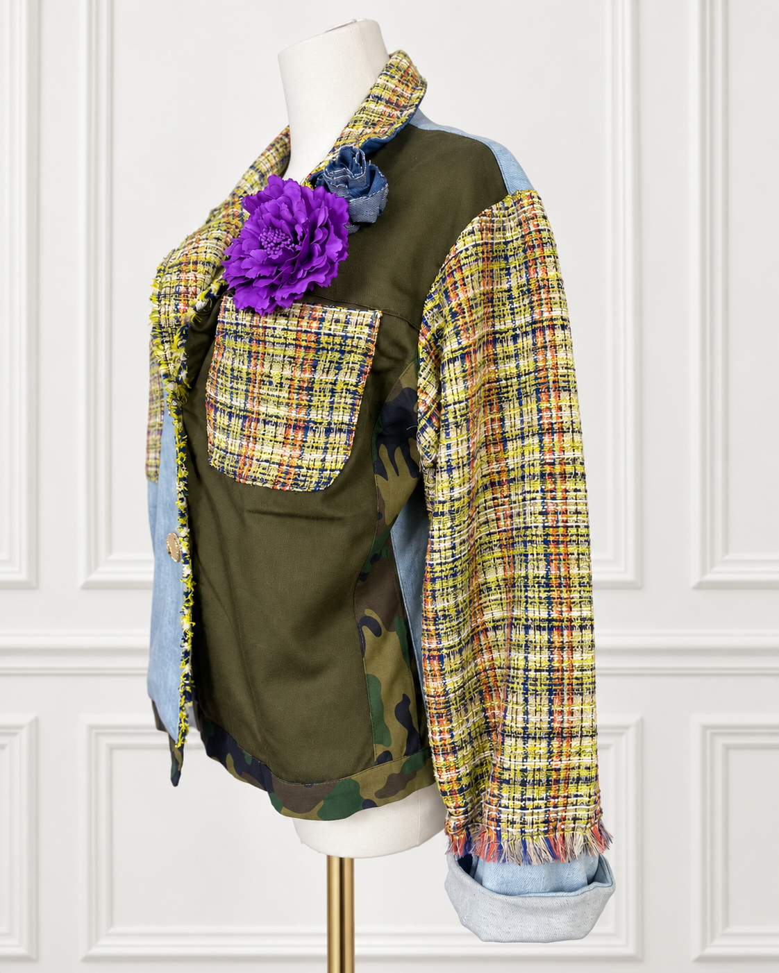 Blazer Cropped Flora